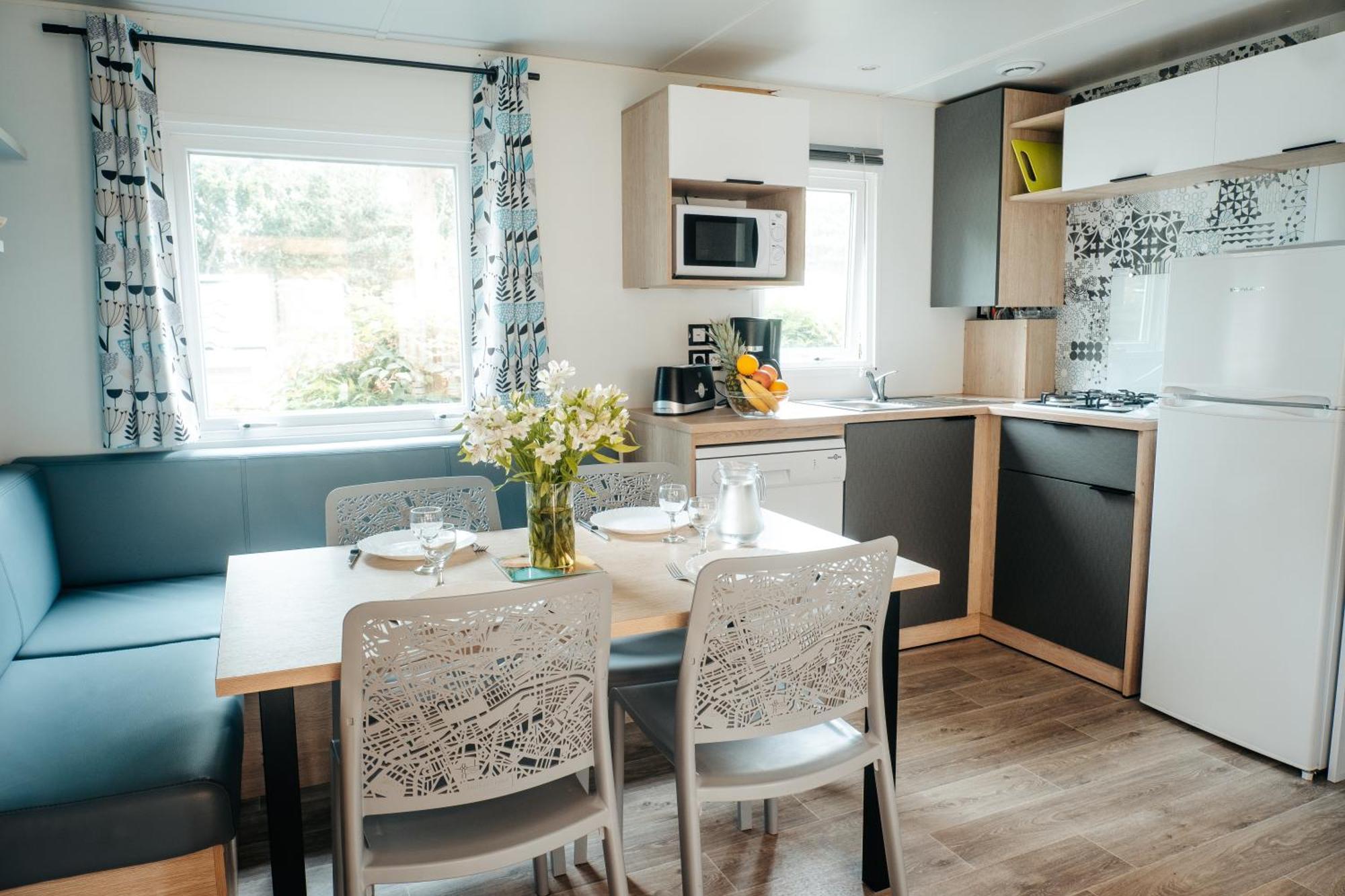 Mobil Home Xxl 4 Chambres - Medrose Camping Saint-Thomé 外观 照片