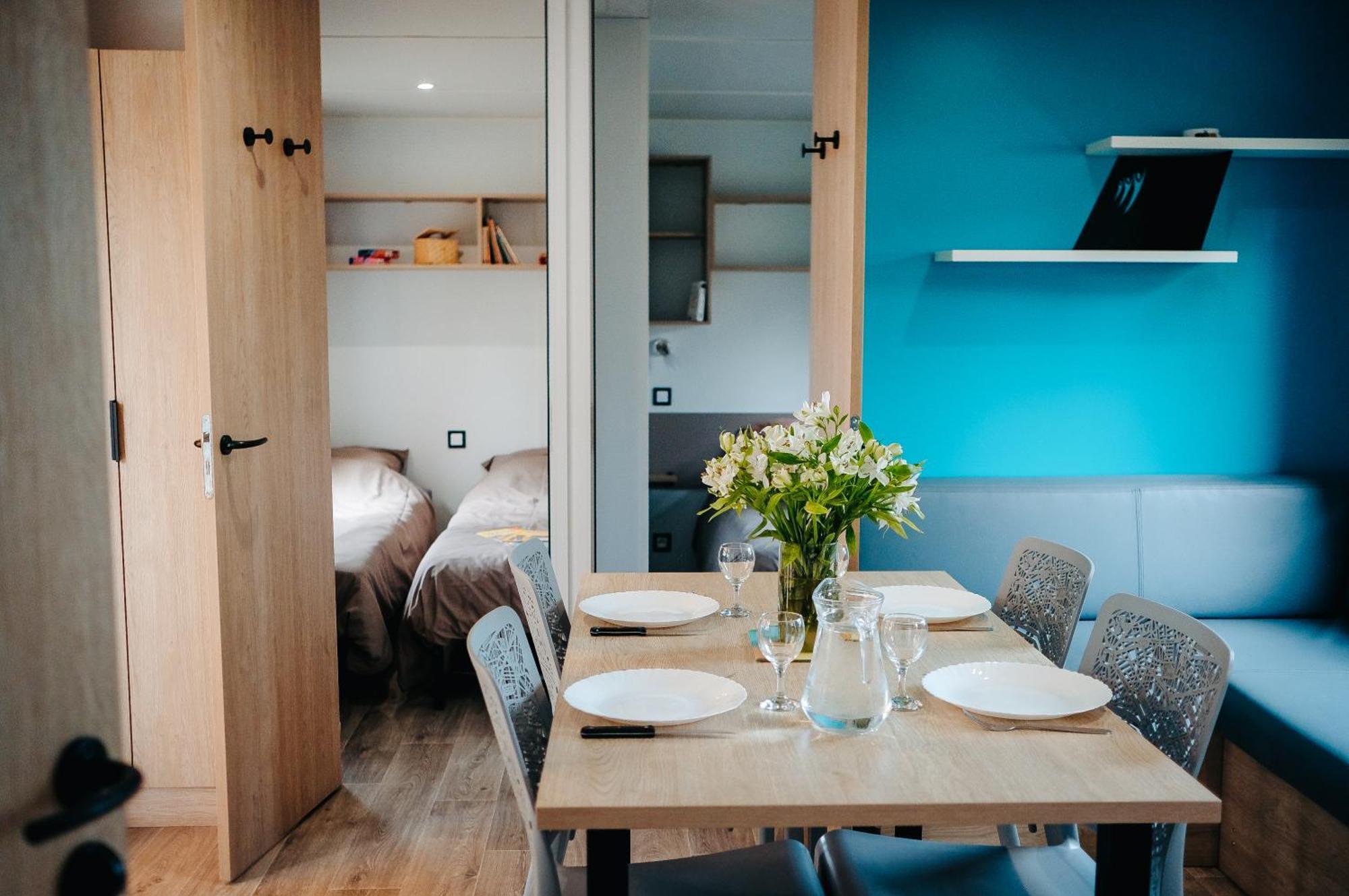 Mobil Home Xxl 4 Chambres - Medrose Camping Saint-Thomé 外观 照片